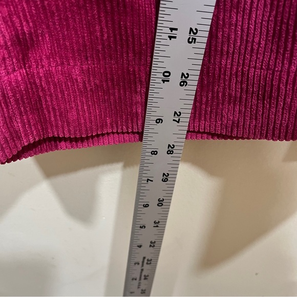 Samantha Pleet magenta corduroy pants in size 6 EUC women’s wide - Picture 5 of 9